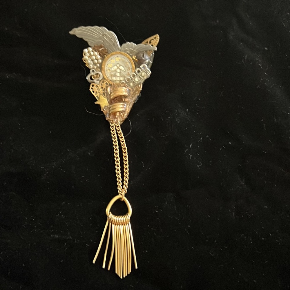 Vintage John Wind Maximal Art Brooch